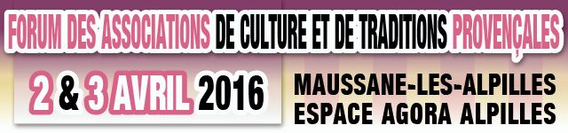 Forum des Associations Provençales à Maussane-les-Alpilles