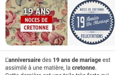Noce de cretonne