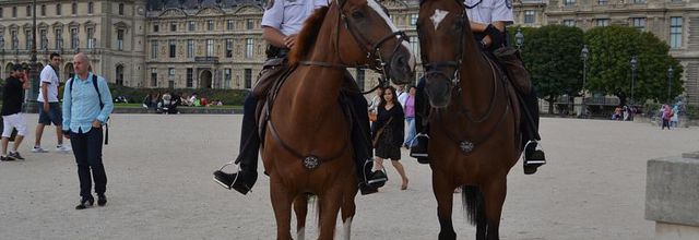 La Garde Républicaine au Jardin des Tuileries 