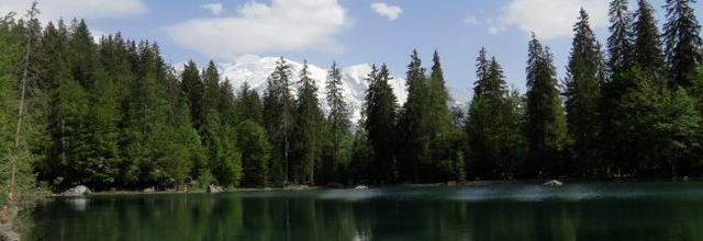 Le Lac Vert - Passy en Haute-Savoie au pied du Mont Blanc