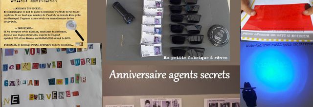 Mission top secrète: organiser un anniversaire agent secret