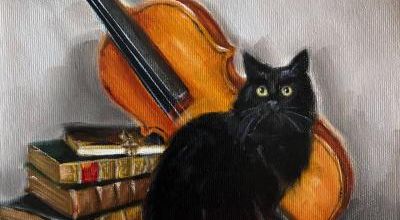 Tableau du samedi 185 : Le chat et la musique