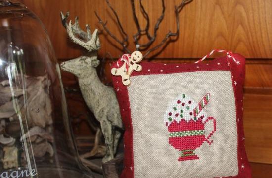 Coussin pour un Noël gourmand