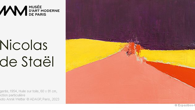 SAMEDI 14 OCTOBRE 2023 à 15h: EXPO NICOLAS DE STAEL