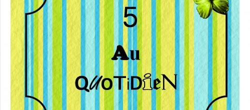 affichage 5 au quotidien