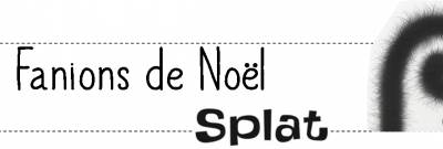 Fanions de Noël Splat