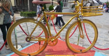 vélo doré