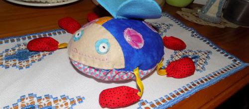 Doudou coccinelle pour Shelsy
