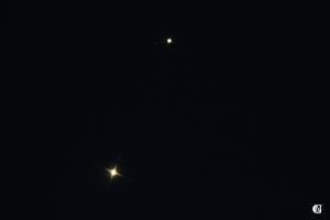 Rapprochement serré Jupiter et Vénus... au télescope