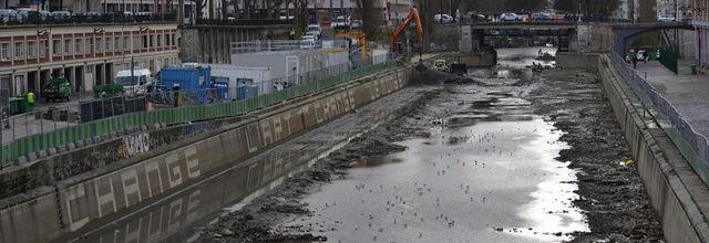 Le canal Saint-Martin poursuit sa campagne de rénovation 