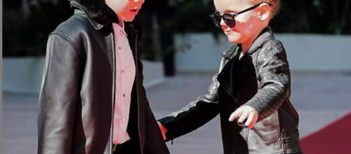 Les jumeaux princiers lors de l'inauguration de Monte Carlo One