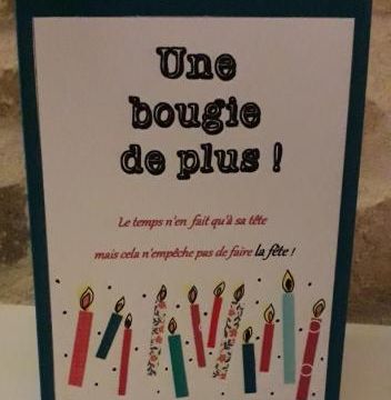 Carte anniversaire