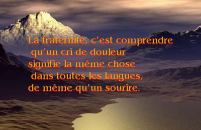 Les petits frères des Pauvres  sèment la Fraternité depuis des années. - Bruno