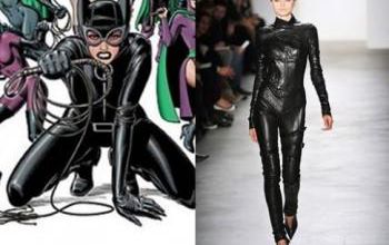 mode fashion comic books catwoman altuzarra 