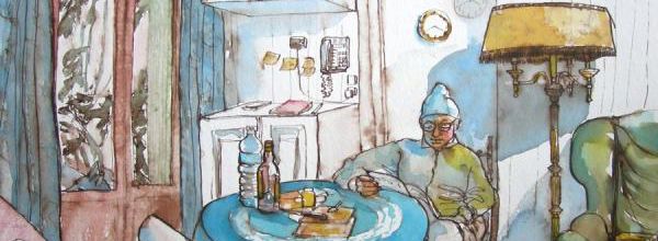 Jeudi - Un coup d'oeil dans le rétro : Scène d'intérieur