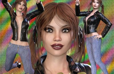 Vanessa "Bad girl" (tube femme)