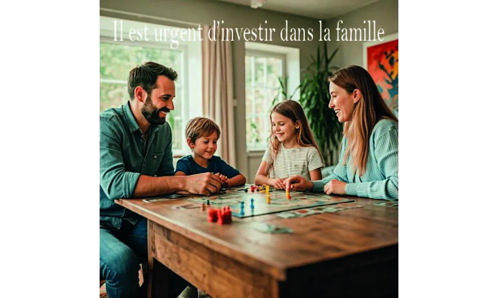Il est urgent d’investir dans la famille