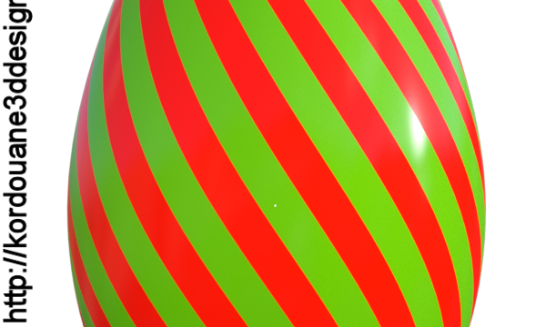 Tube œuf de pâques (image-render)