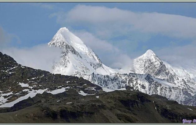 Le superbe Pic de Nordenskjold (2354 m, chaîne d'Allardyce) s'est provisoirement dégagé - Saint Andrews Bay - Géorgie du Sud