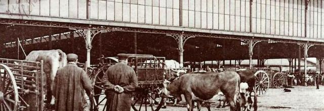 La Grande Halle de la Villette, anciennement "Halle aux boeufs"