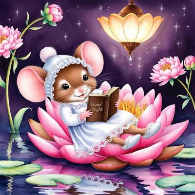  En attendant  Noël, Souricette , une histoire ..