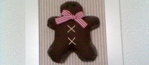 Bonhomme Pain d'Epices pour mes 5èmes à Noël