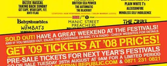 Reading-Leeds festival 2008