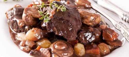 Boeuf bourguignon comme à la ferme
