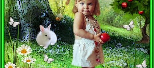  Elle aime les pommes...