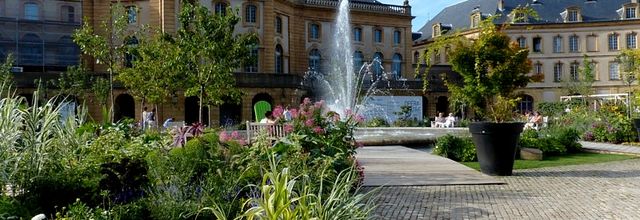Metz / Le jardin éphémère 2013 place de la Comédie...