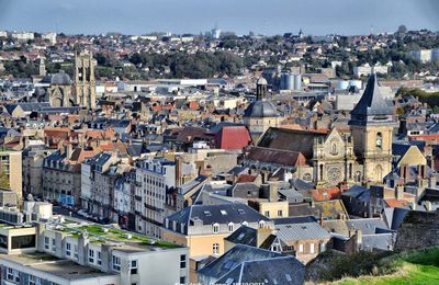 Vue(s) sur les toits de Dieppe