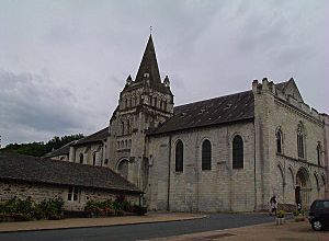L'église prieurale Notre-Dame de Cunault