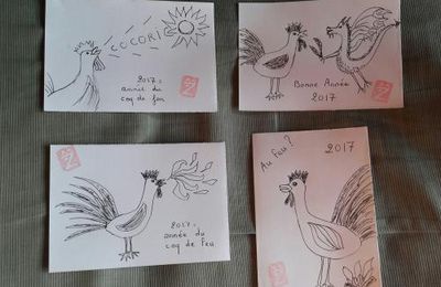 2017 : année du coq de feu