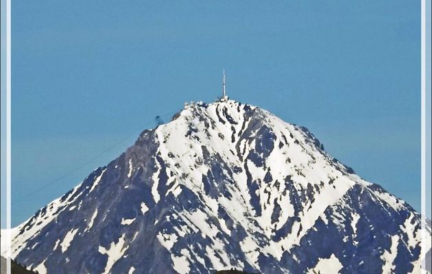 Quelques sommets pyrénéens vus du Col de Caube - Bezins-Garraux - 31
