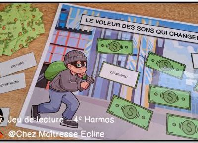 Jeu de lecture 4e - le voleur des sons qui changent