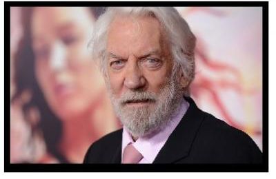 Adieu, Donald Sutherland.