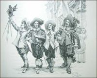 Les mousquetaires du roi ou de la reine !