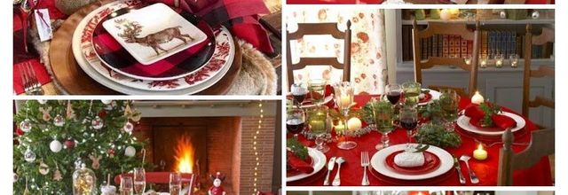 Revéillon de Noël...les décos de table...