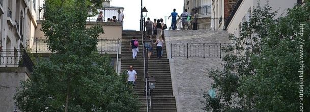 Montmartre et ses escaliers