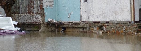 Inondation à l'hôpital Saint Jean