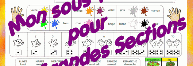 Un sous mains pour mes GS