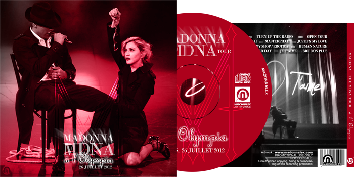 The MDNA Tour - 2012 07 26 - L'Olympia de Paris [Full Remastered Audio Live]