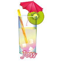 372 Cocktail, blinkie,gif anime, rafraîchissement,boisson
