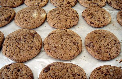 Cookies au chocolat.