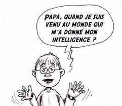 On ne naît pas intelligent, on le devient par l'éducation et l'instruction.