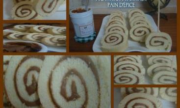 ROULÉ À LA PÂTE  À TARTINER PAIN D'ÉPICE