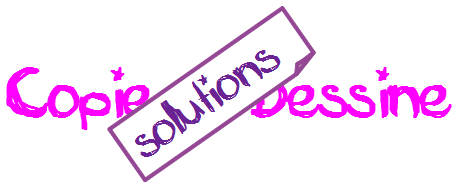 Copie et dessine CE1: les solutions!