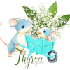 signature animee, 1ermai, muguet