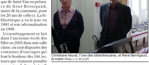 Bibliothèque à 20 Ans