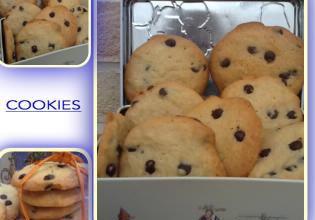 COOKIES AUX PÉPITES DE CHOCOLAT